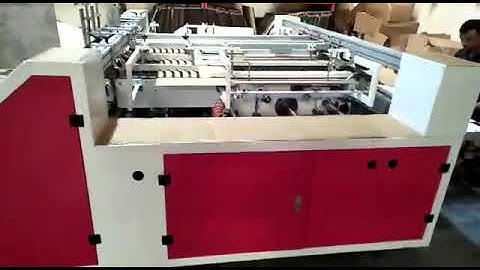 PX 2100 double piece glue machine/semi automatic corrugated box folder gluer machine