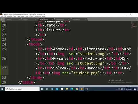 Display Image in HTML - YouTube