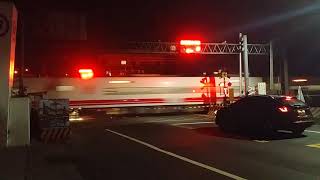台鐵283次 TEMU2000型普悠瑪號 學田路平交道通過 Puyuma Express
