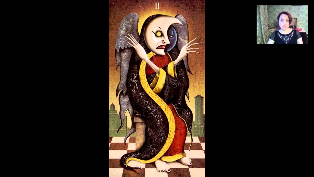 Карта дурак таро безумной луны