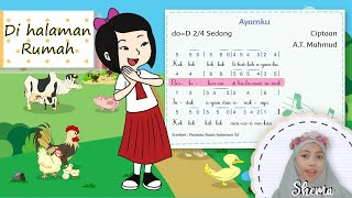 LAGU AYAMKU | SHEMA - Tema 6 dan 7 Kelas 2 SD | Ciptaan AT Mahmud