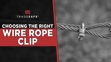 How to Choose Wire Rope Clips? Installation Process Included
