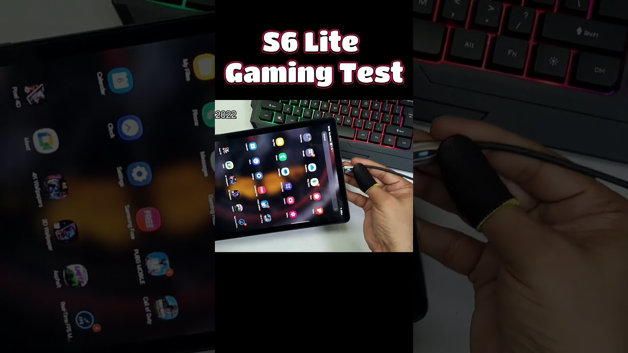 Samsung Tab S6 Lite Gaming Test 