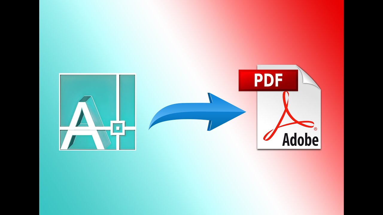 Convert autocad dwg file to pdf in 