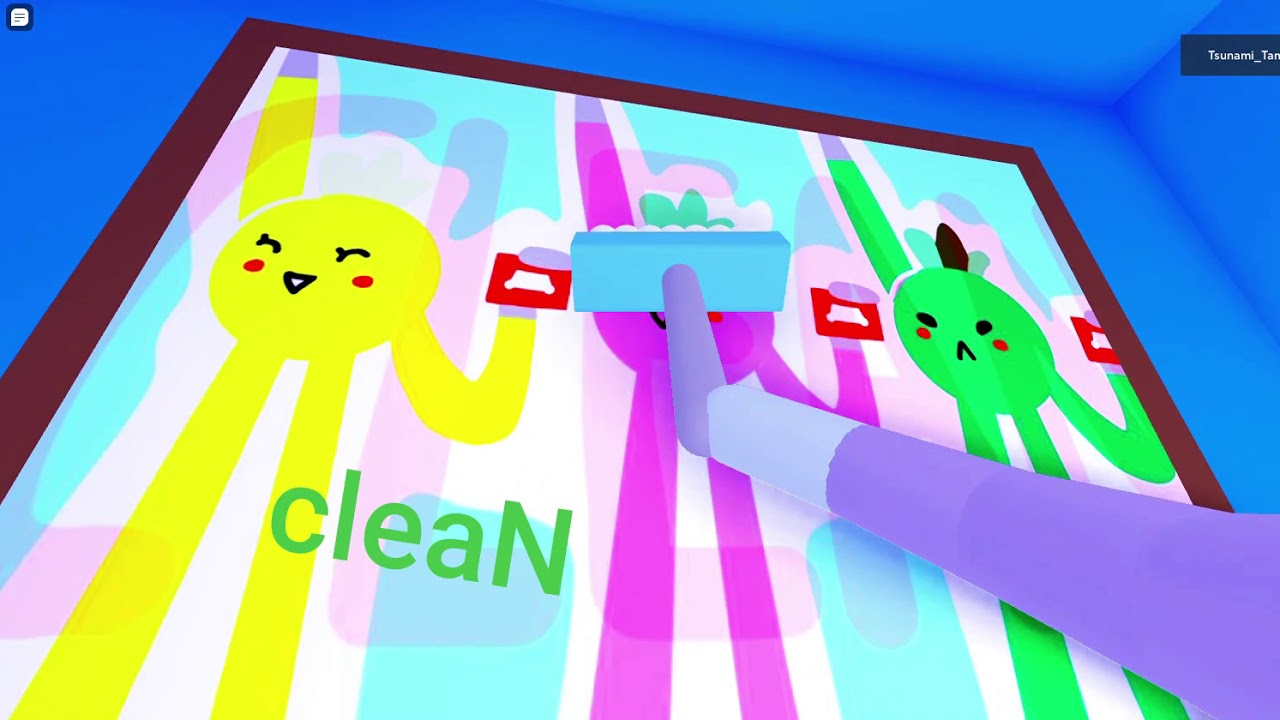 cleaning in a nutshell [roblox] - YouTube