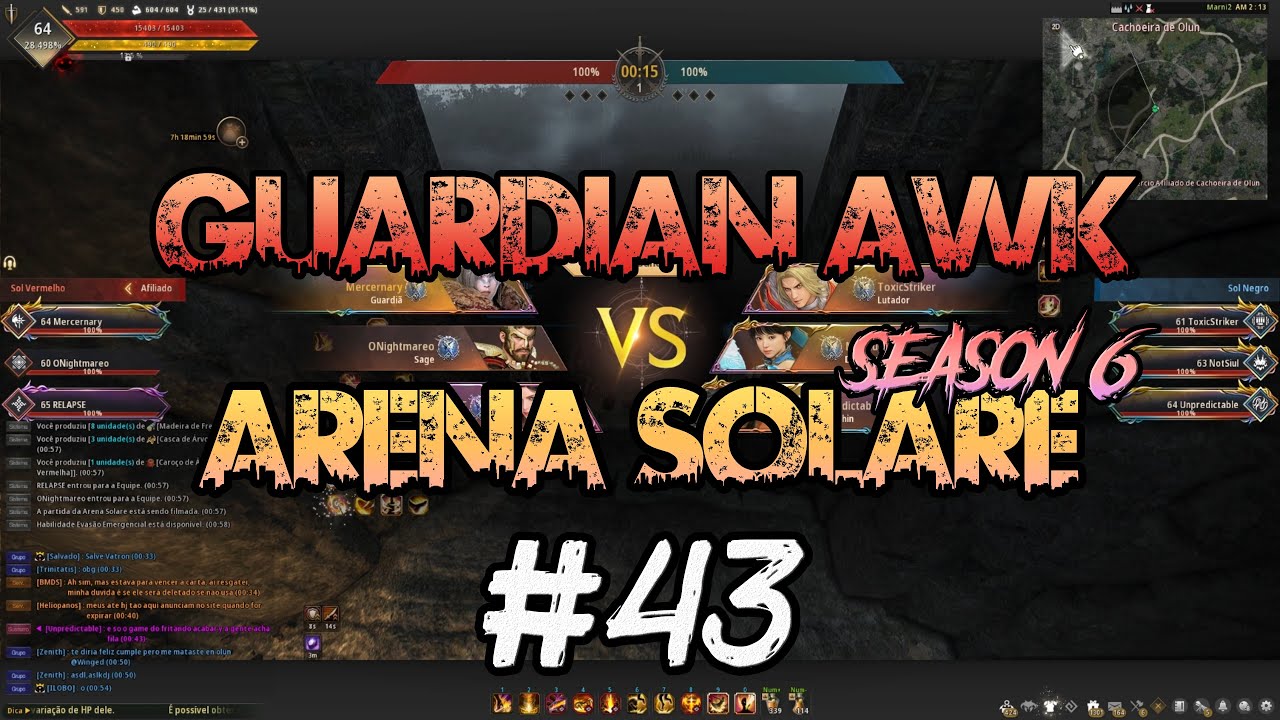 [Black Desert] Awakening Guardian PvP - Arena Solare Season 6 #43