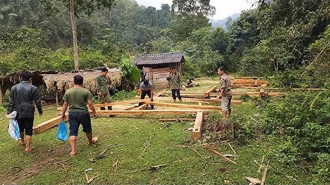 Full video Bà cụ 70 tuổi sinh tồn trong rừng làm khung nhà to tướng hế hế. Nguyễn Tất Thắng