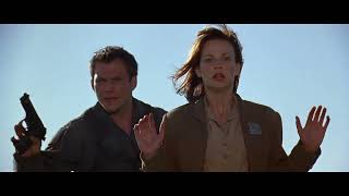 broken arrow - shoot under the leg scene