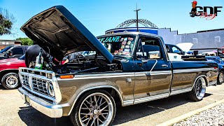 Ford F-100 Ranger on Staggered Wheels