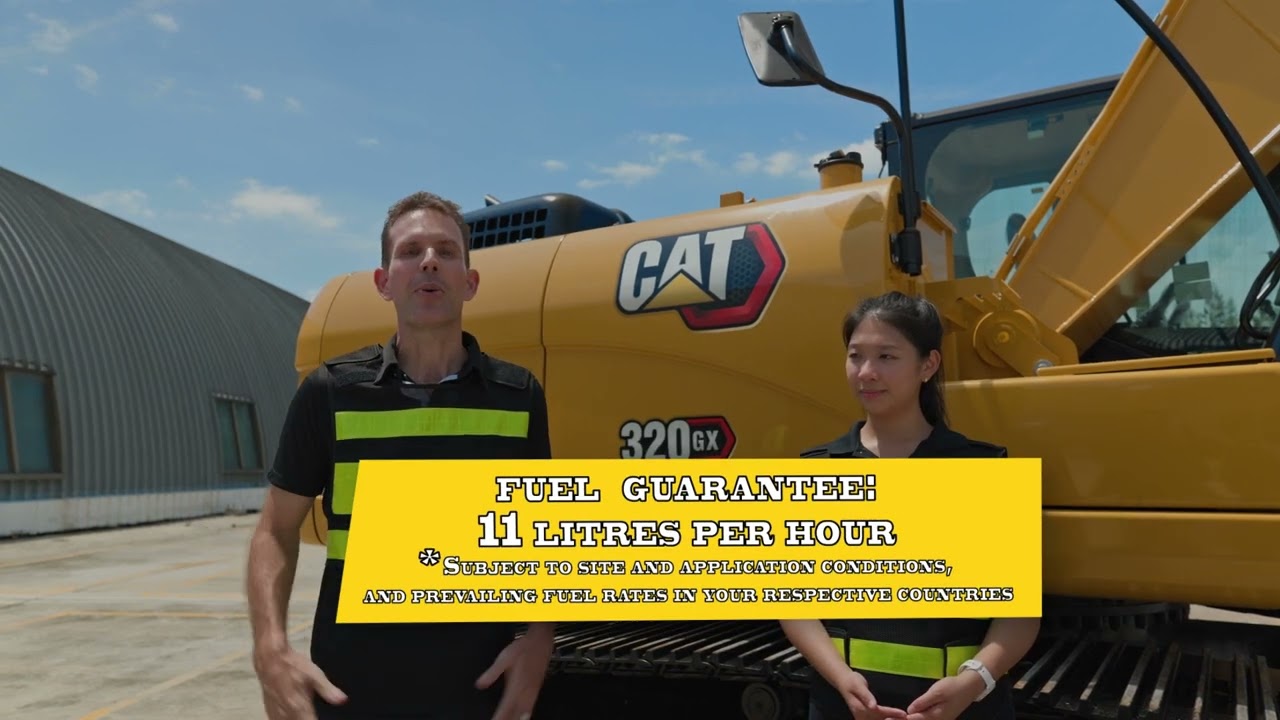Check out our incredible Cat® 320GX excavator! 🚜🌟