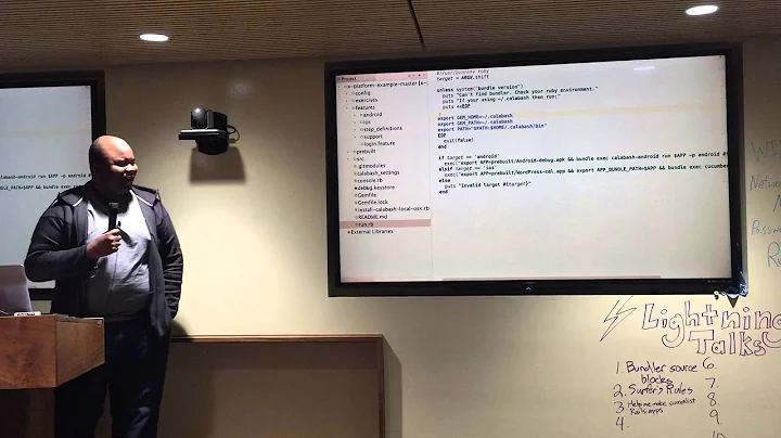 Automation for Mobile Devices with Calabash  Shann...