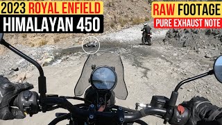 Royal Enfield Himalayan 450 Ride Exhaust Note | 20 Min Pure Raw Ride Footage