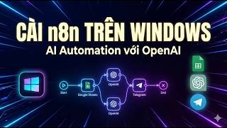 Hướng dẫn tạo AI Automation Pipeline bằng n8n (Full Setup Docker)