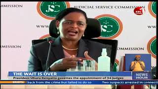 Uhuru appoints 34 new judges, leaves out 6
