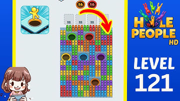 Hole People Level 121 Solution Walkthrough