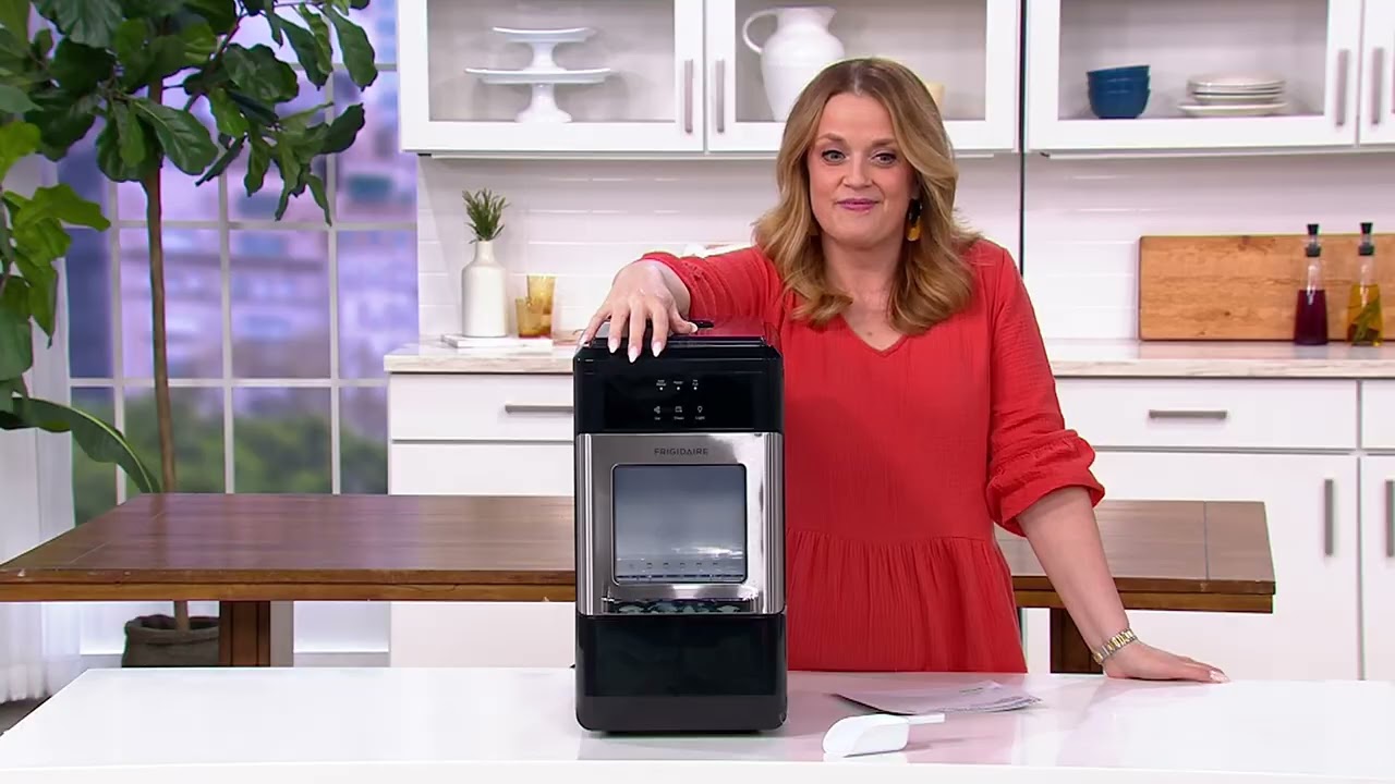 Frigidaire 44-lb Chewable Nugget Ice Maker on QVC 