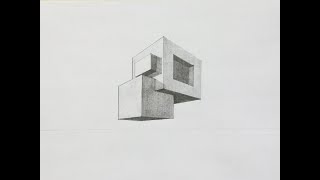Two Point Perspective: Adding pop up element and window.
