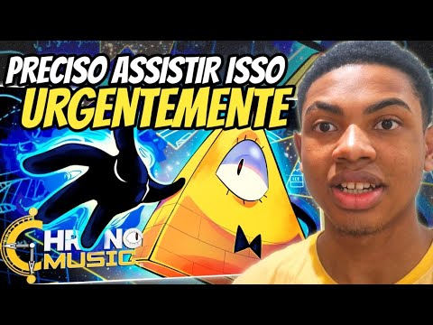 REAGINDO a Chrono - MENTE VAZIA | Bill Cipher ( Gravity Falls) K1G4 REACT 