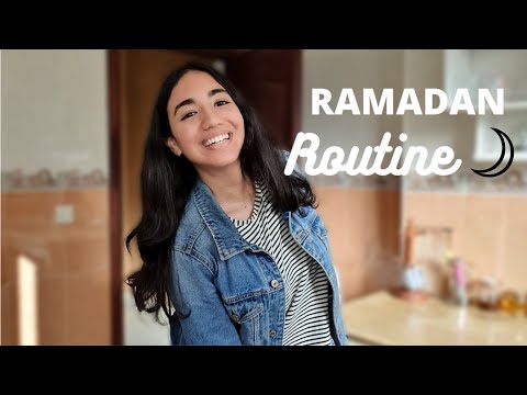 Ramadan ROUTINE 🌙 I روتيني في رمضان : الخدمة، التقدية و الكوزينة