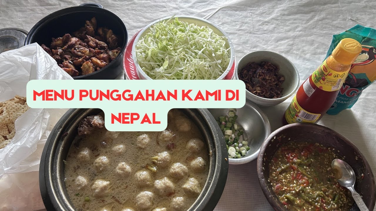 Masak besar untuk menyambut bulan Ramadhan bersama keluarga Indonesia di Nepal 🇮🇩🇳🇵#adayinmylife 