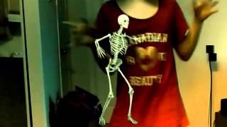 Dancing skeleton