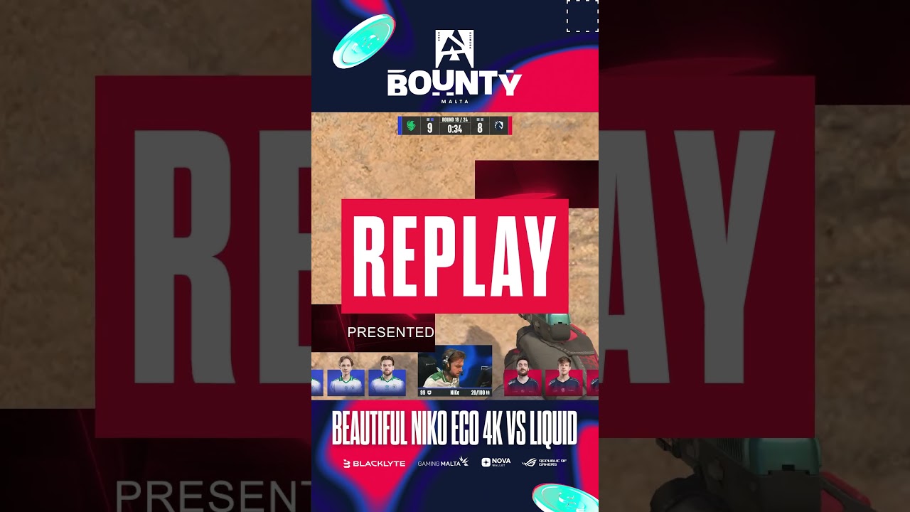 NiKo with a BEAUTIFUL 4K in the eco 🤑