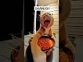 Cats Tasted hot and extra Spicy noodles