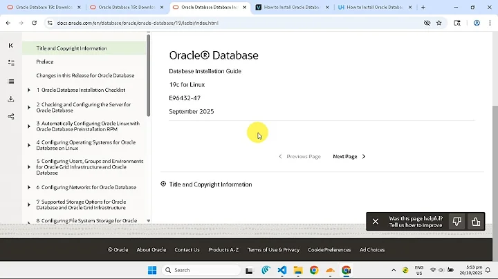How To Install Oracle Database 19c On Ubuntu 22.04
