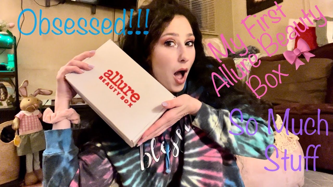 Allure Beauty Box Unboxing | April 2022 | My First Allure Beauty Box | Cassie J