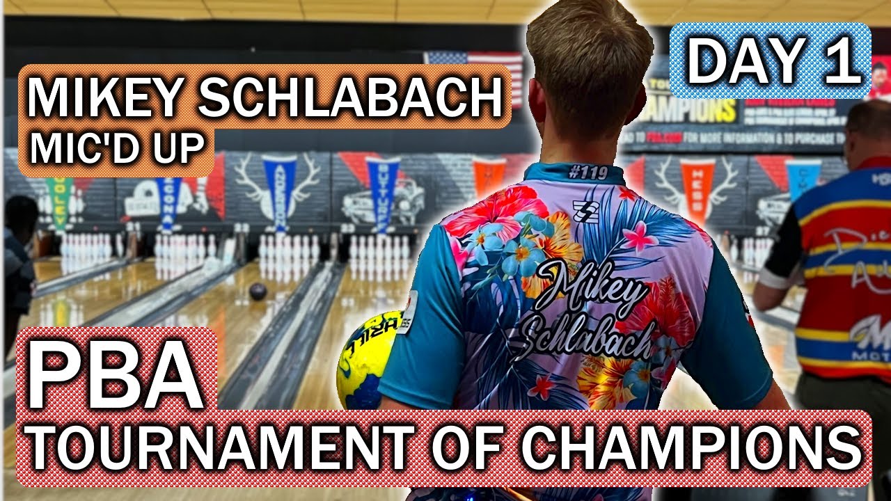 Mic’d Up With Michael Schlabach | PBA Tournament of Champions Day 1