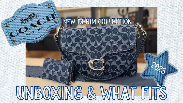 Coach Denim Soft Tabby | Unboxing & What’s in My Bag