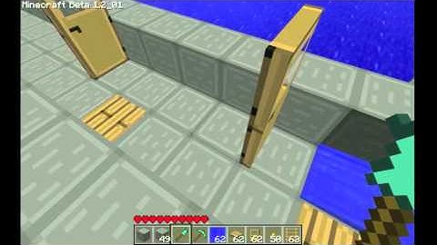 Minecraft - How to make a complete 7 segment display & Decoder(Part5)