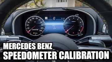 How To Calibrate Mercedes Speedometer | Calibration Plugin Version