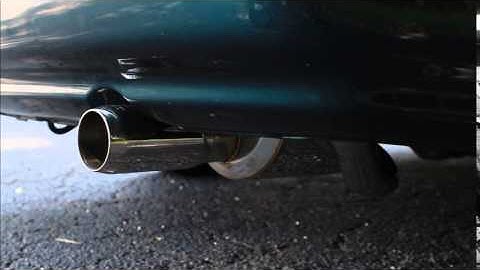 OBX twinloop muffler on 1997 EJ Civic sedan