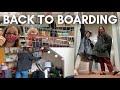moving back to boarding school // Spring term