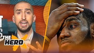 Nick Wright on Warriors' dominance, LeBron absolutely leaving Cleveland Cavaliers | NBA | THE HERD