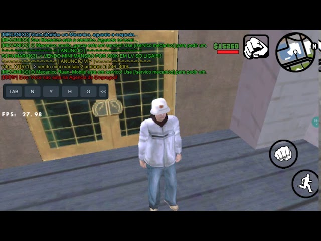 COMO TIRAR PORTE DE 4RMAS - GTA SAMP ANDROID VSRP 