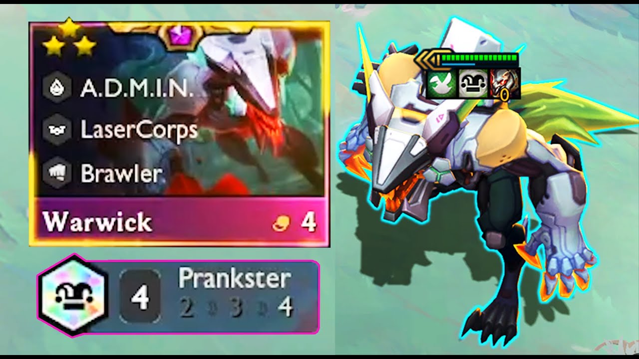 Set 8.5: Warwick 3 Star ⭐⭐⭐ but He has So Many Classes