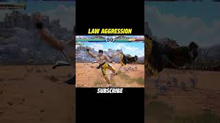 Law AGGRESSIVE Gameplay Highlights-Tekken 8