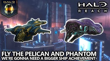 Halo Reach - Pelican and Phantom Easter Egg - We