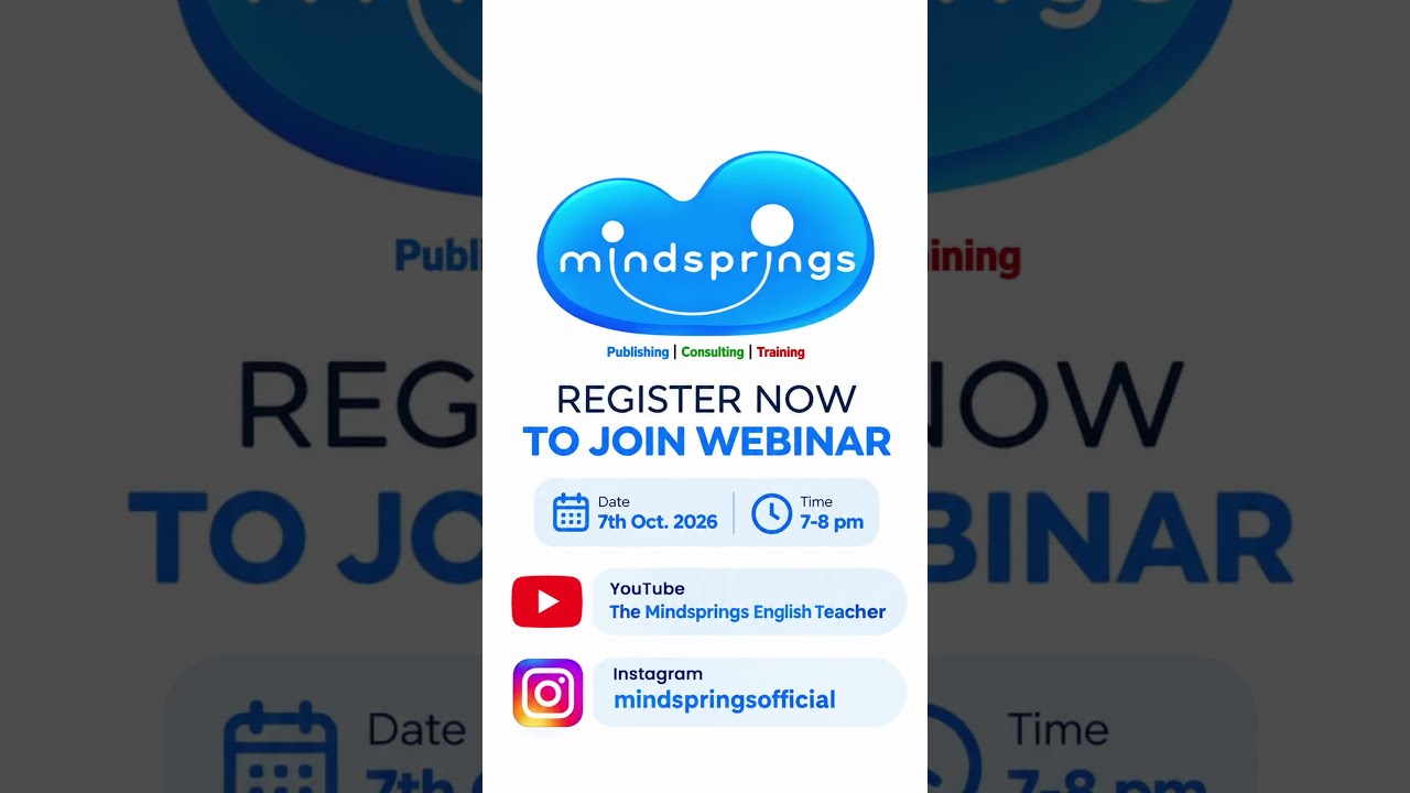 The Mindsprings English Teacher — Ask Better. Think Deeper. See Beyond.
