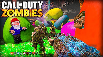 This EASTER Themed Zombies Map is CHAOS... (Black Ops 3)
