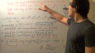 Coffee Cup Calorimeter Example
