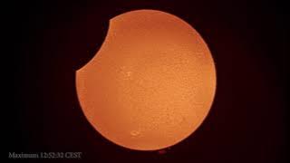 Solar Eclipse of June 10, 2021 from Košice, Slovakia