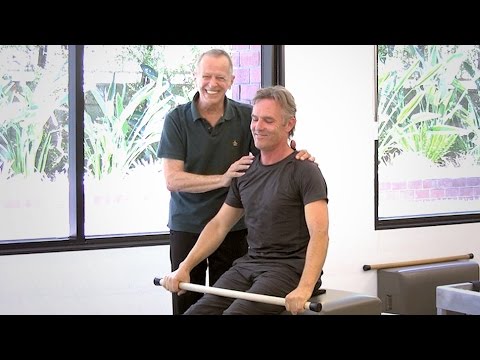 The Original Short Box Series PREVIEW pilates exercises with ball