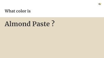 Almond Paste color #e5dbc5 hex color - Yellow color - Cool color e5dbc5