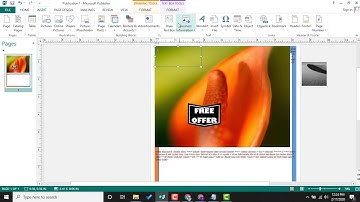 How to insert time and date in Publisher - Microsoft Publisher 2020 Tutorial -   Latest Tutorial