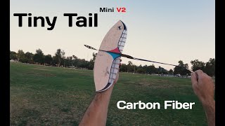Tiny Tail Mini V2 Boomerang Launch - Elastic launch min glider