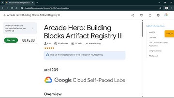 Arcade Hero: Building Blocks Artifact Registry III | #qwiklabs #arc1209