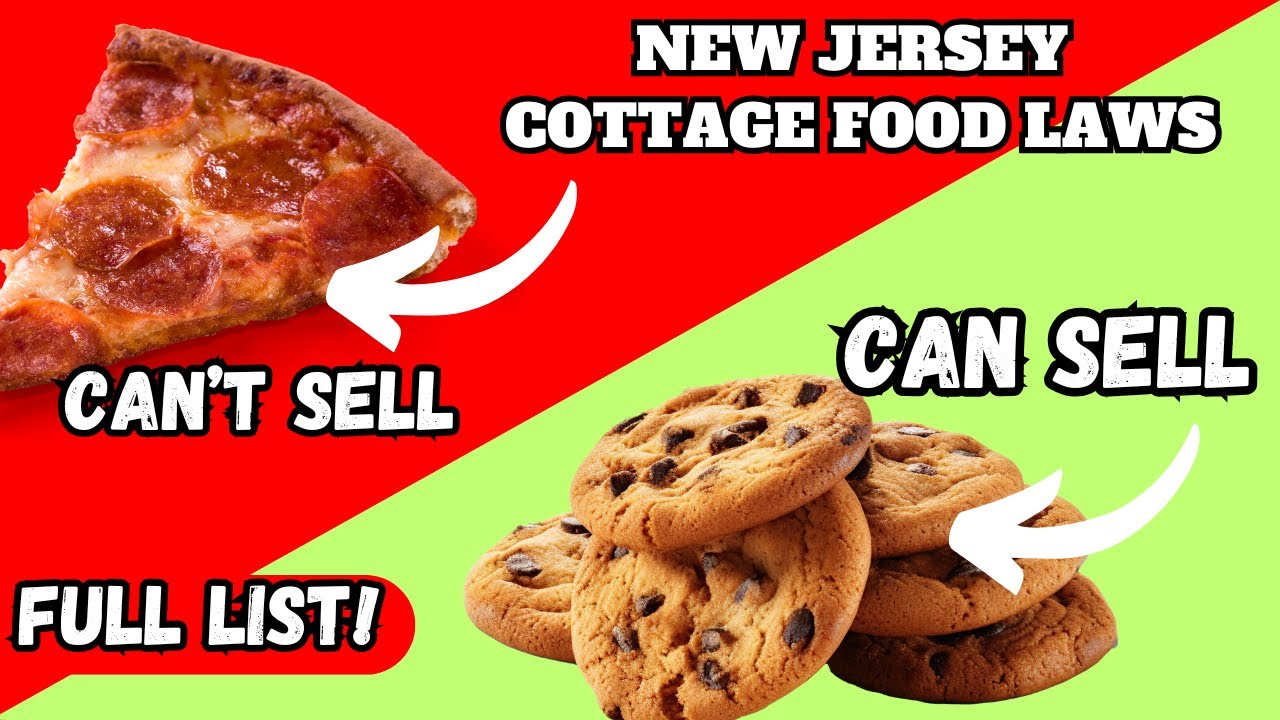 FOODS YOU CAN AND CAN'T MAKE FROM HOME !! NEW JERSEY COTTAGE FOOD LAWS
